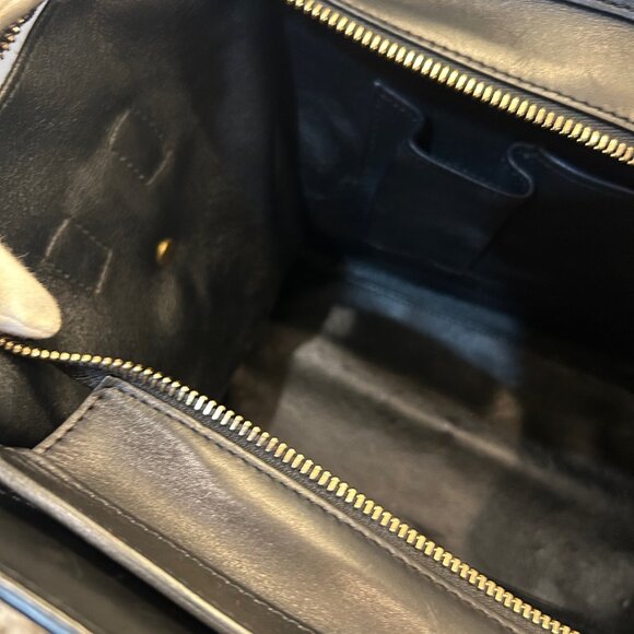 CELINE Tricolor Pony Hair & Calfskin Leather Mini Luggage Bag (Runway Edition) - Picture 14 of 16